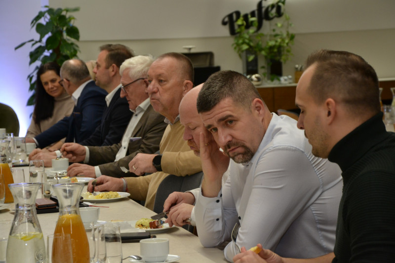 Noworoczne Śniadanie Biznesowe Izby Gospodarczej w Wodzisławiu